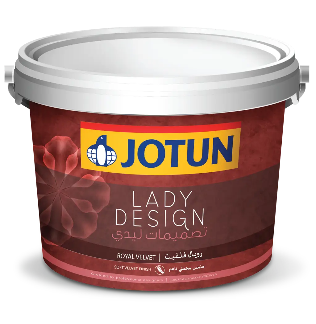 Lady Design Royaرنگ دیواری جوتن Lady Design Royal Velvetl Velvet رنگ دیواری جوتن Lady Design Royal Velvet