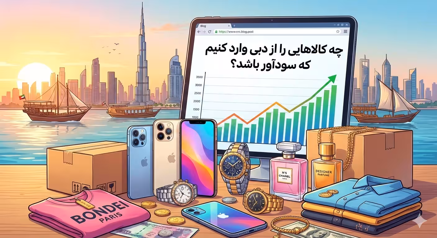 کالا های سود آور دبی