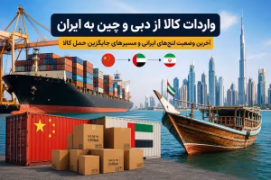 آخرین وضعیت واردات کالا از دبی